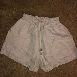 Princess Polly Linen Shorts